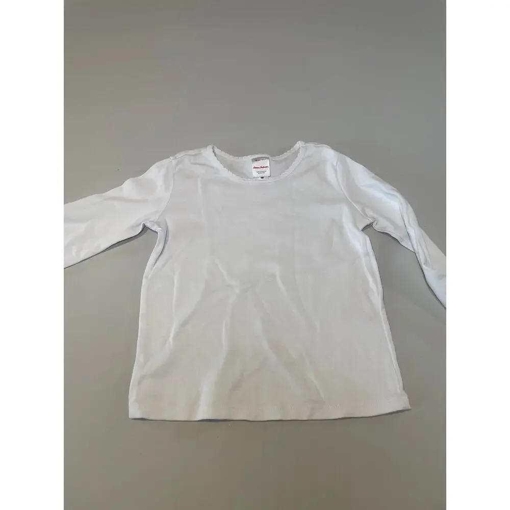 Hanna Andersson 100% Pima Cotton Long Sleeve Top Size S (6/7)